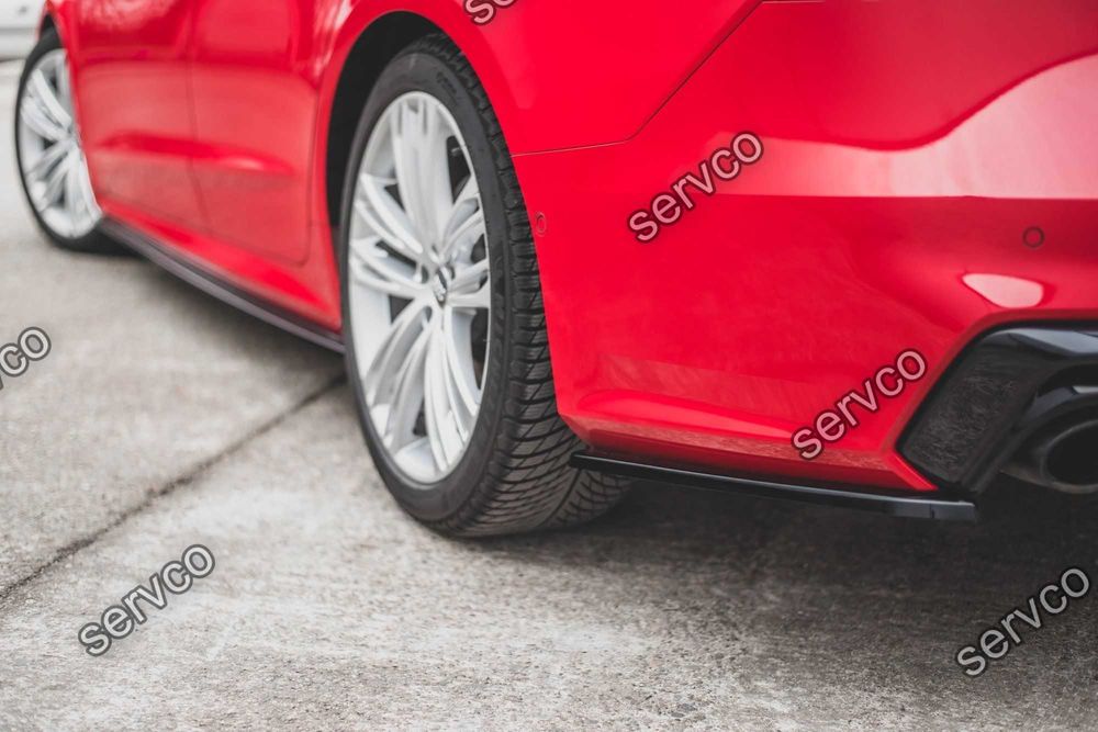 Prelungire bara spate Audi A7 C8 S-Line 2017- v1 - Maxton Design