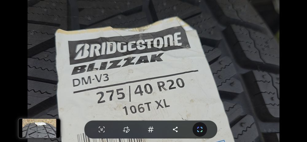Set de 4 Anvelope Bridgestone blizzak 315 35 r20 si 275 40 r20 pt bmw x5 x6