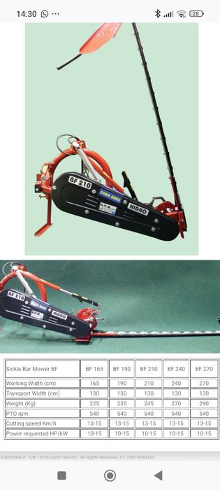 Cositoare bcm enorossi
