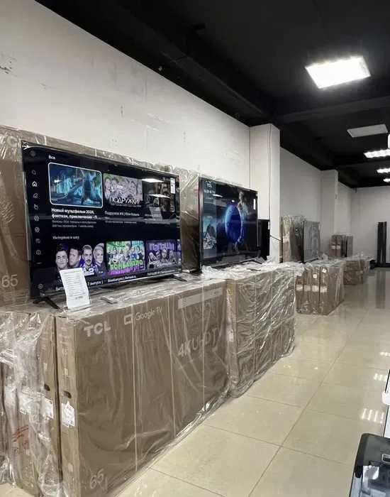Телевизор TCL 55 UHD Google TV доставка есть установка есть 100%