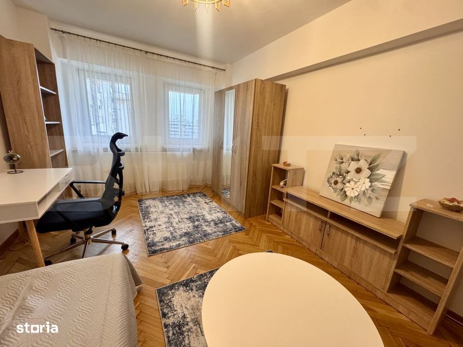 Apartament 2 camere, centrala termica , ac, zona Teatrului Marin Sores