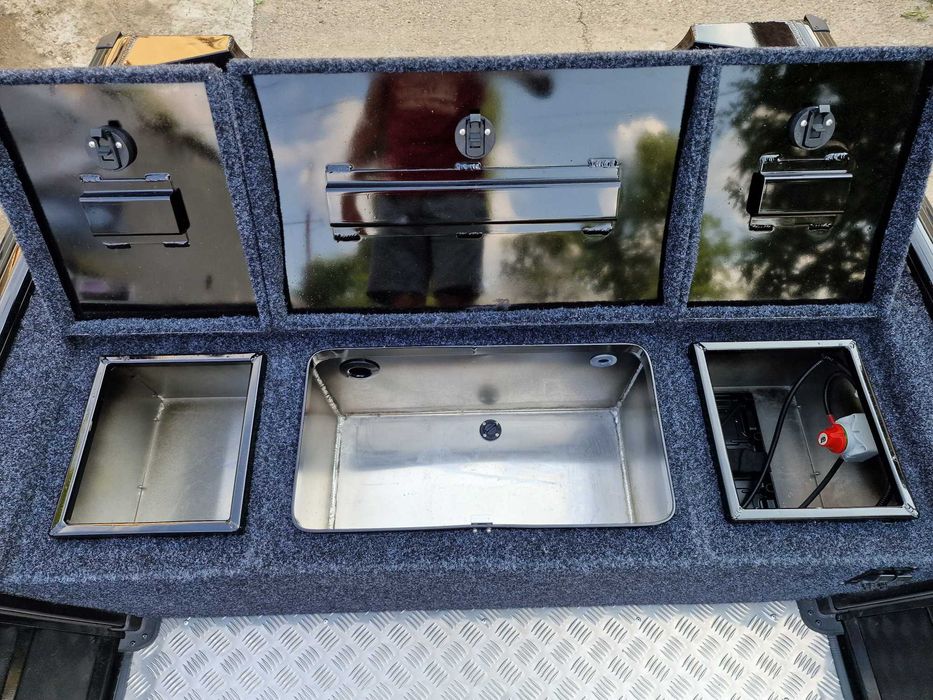 Barca aluminiu Bass PRO 420 spinning