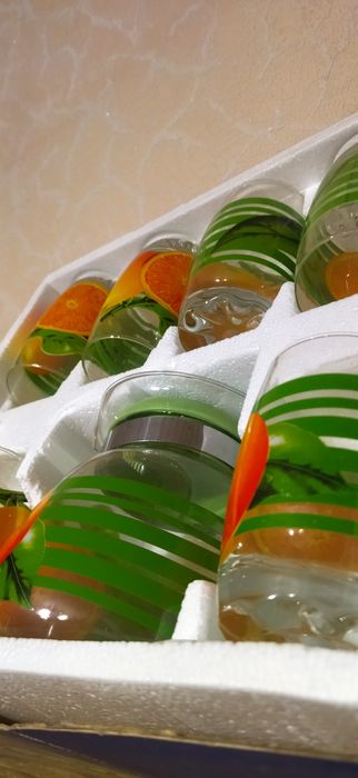 Набор бокалов 6 шт + Чайник