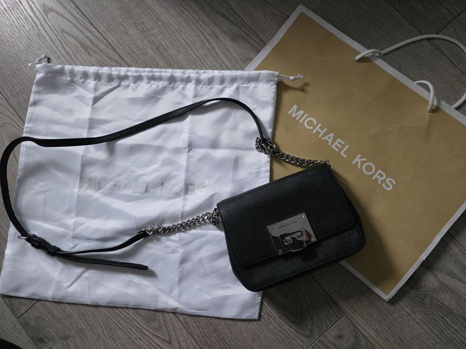 Michael Kors дамска черна чанта