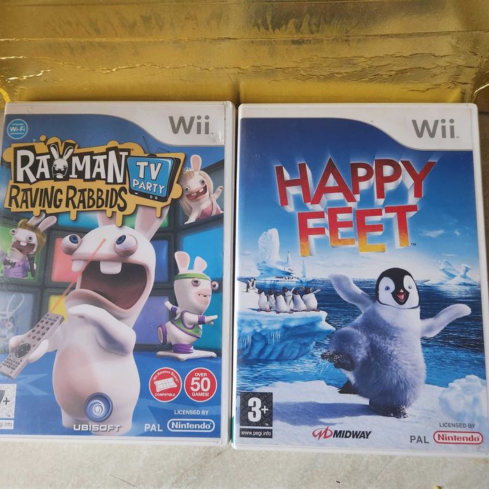vand pachet de 6  jocuri pentru consola wii