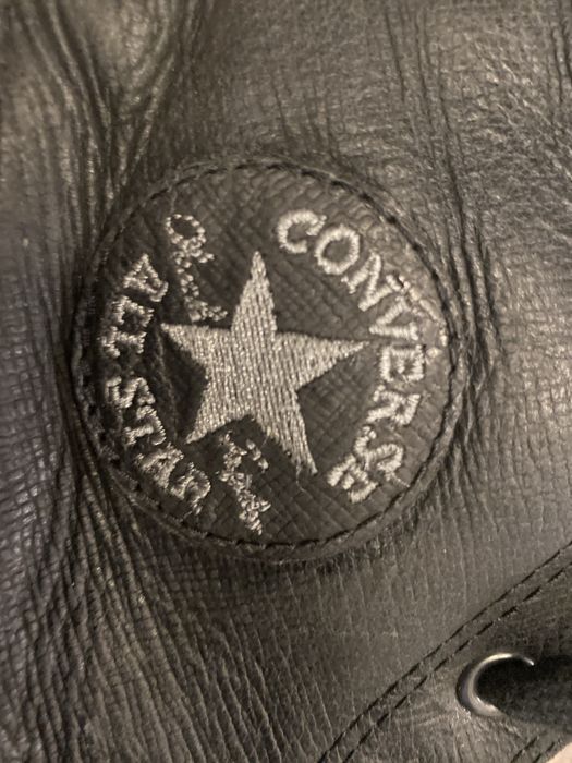 Ghete Converse All Star piele nr 44, groase, stare foarte buna