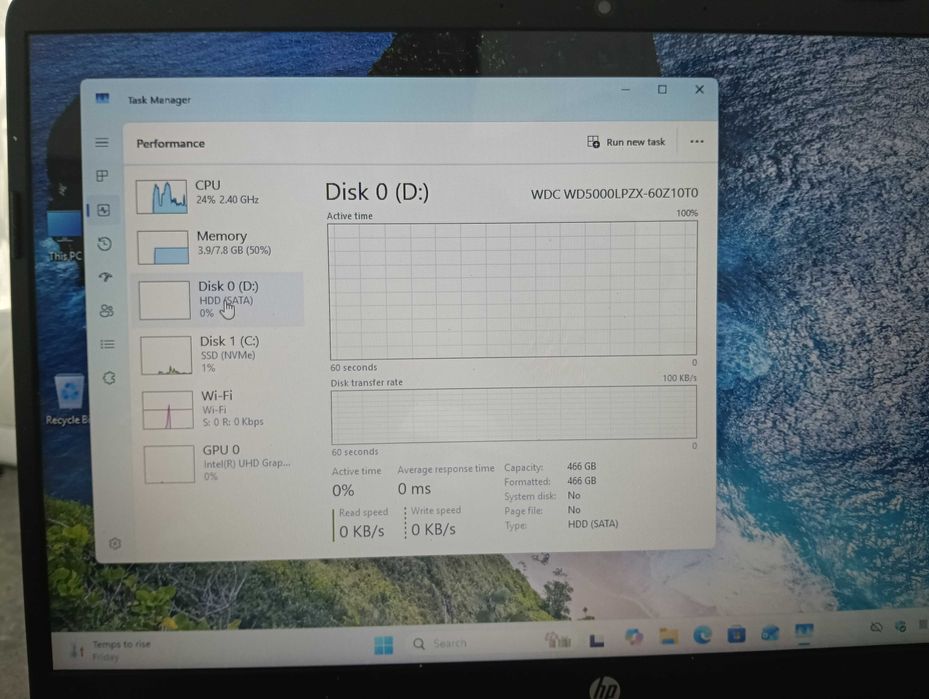 Vand Laptop HP Rosu, 8Gb DDR4, 15.6" la CUTIE