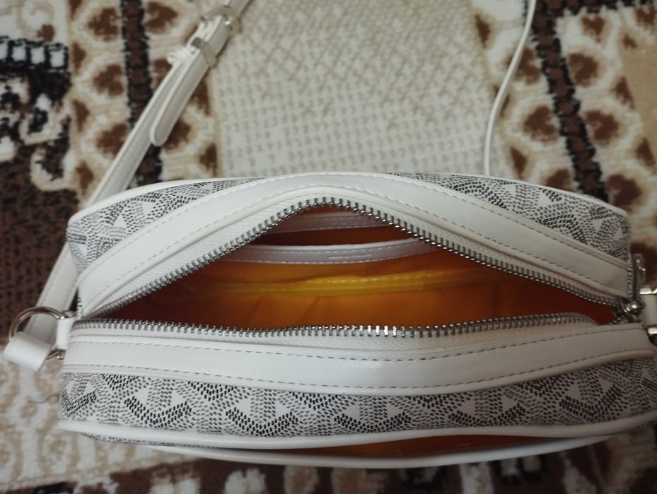 Сумка Goyard белая