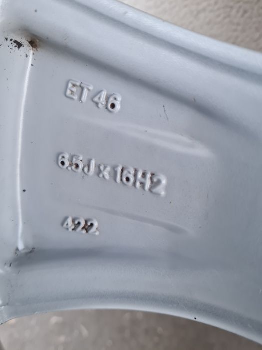 Оригинални джанти за ШКОДА SKODA VW SEAT AUDI R16 5x112 ET46 6.5J