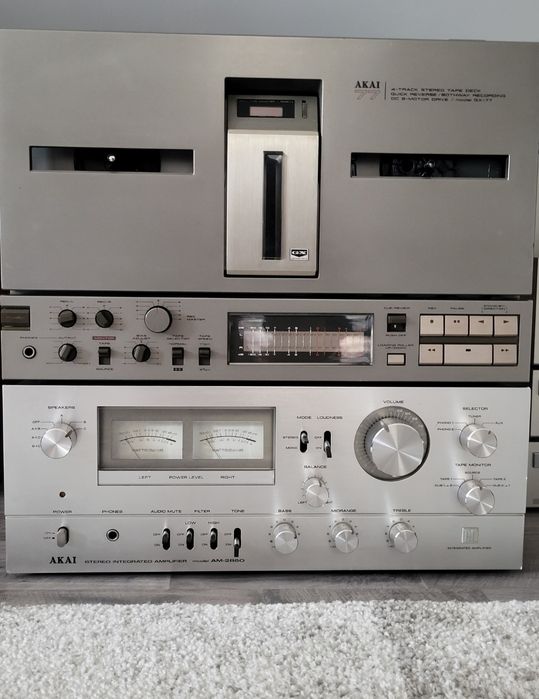 AKAI Gx77 gri perlă,Teac x2000R, Akai GX 747,Revox