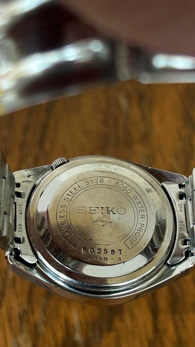 Seiko 5126-8050 – винтидж автоматичен часовник от февруари 1968 г.