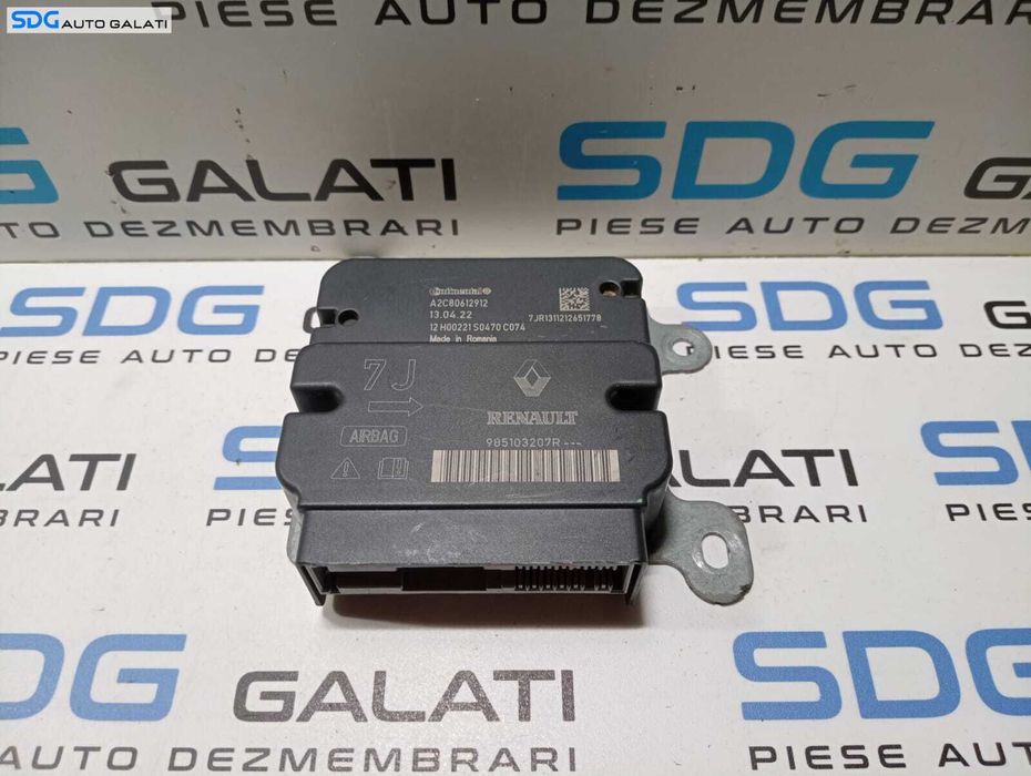 Unitate Modul Calculator Airbag Dacia Logan 2 2012 - 2020 Cod A2C80612912 [M4354]