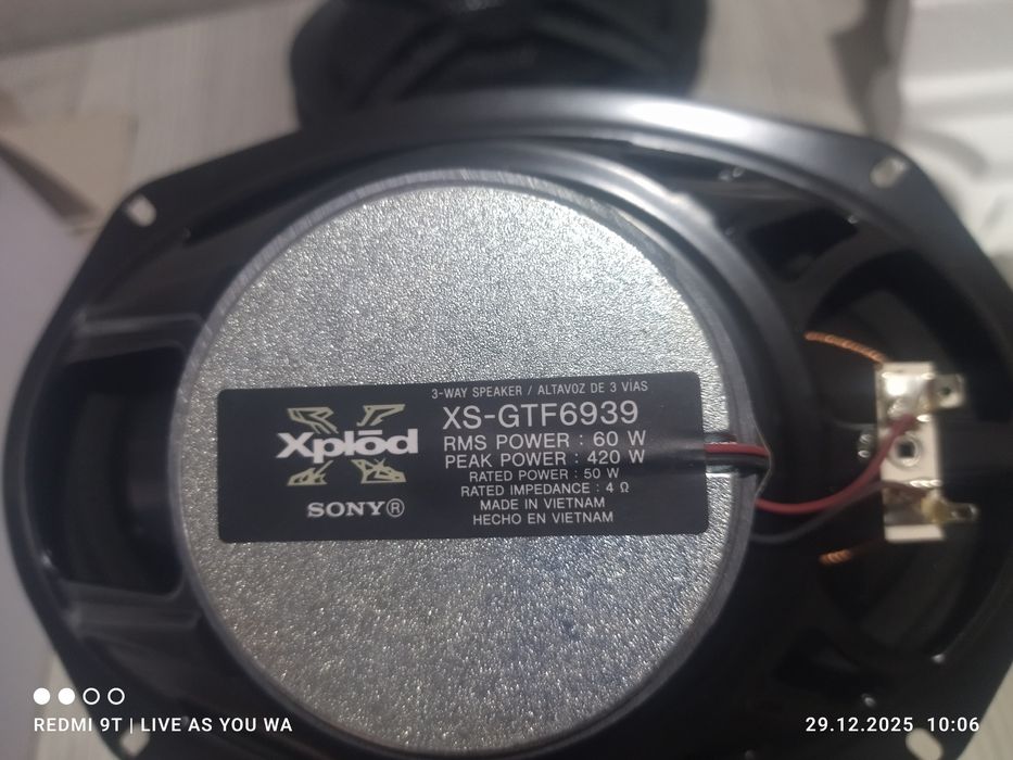 Колонки SONY новые