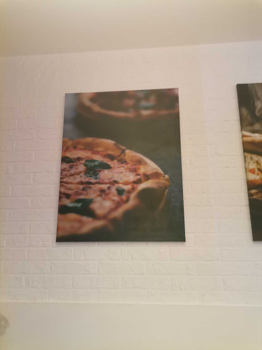 Картины 3 штуки Пицца