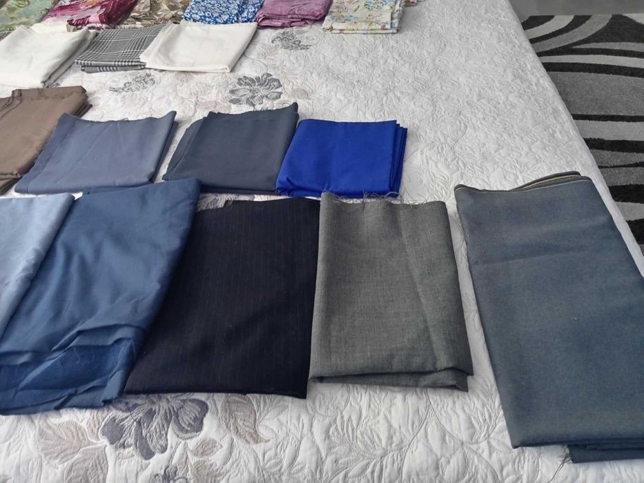 Куки за плетене, шевни макари и платове