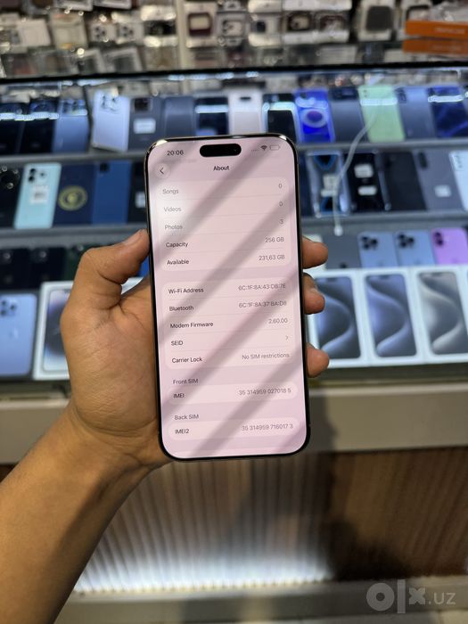 Iphone 16 pro max 89% 256 gb