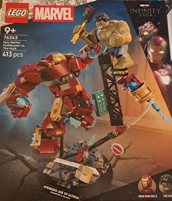 Lego Marwel Bătălia Supereroilor 413 piese