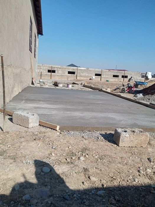 Септик,стяжка,кладка