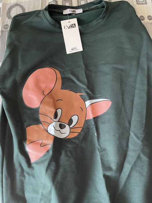 ежедневен комплект със стилен принт