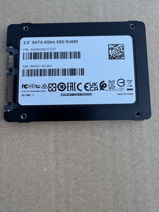 Ssd Adata 512 GB SU650