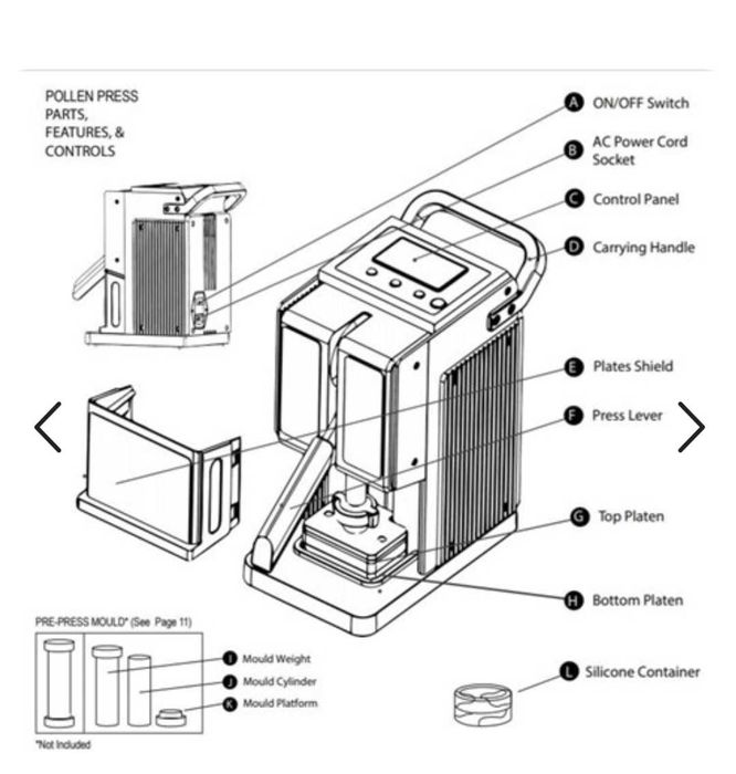 Ръчна Преса за КОЛОФОН-NECTAR Pollen Pincher 1T