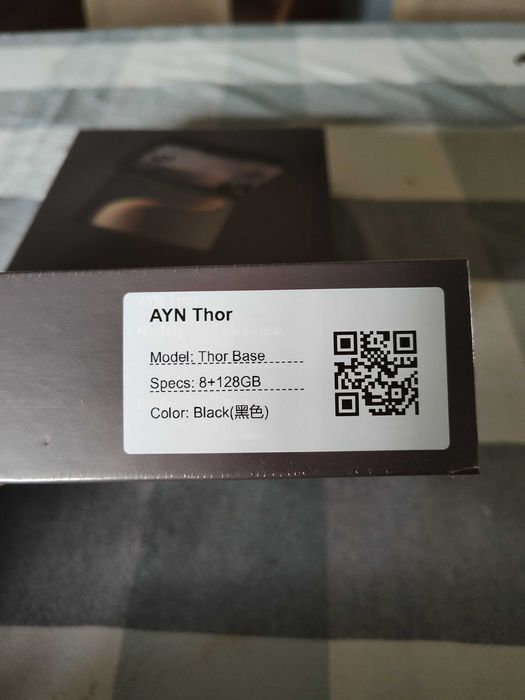 Ayn thor - base 8+128gb black