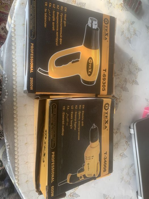 Дрель электрическая,промышленный фен