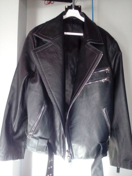Кожаная куртка новая