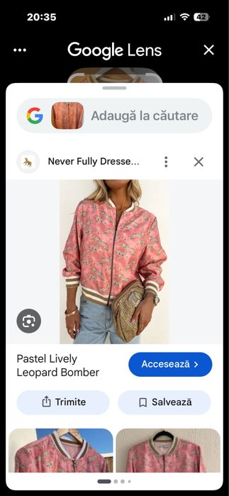 Geaca bomber dama never fully dressed UK