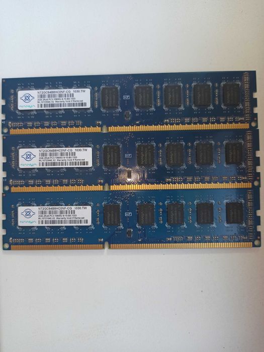 Memorii RAM Nanya 6GB (3 X 2 GB)
