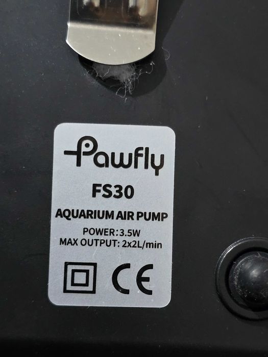 Pompă aer acvariu Pawfly USB reîncărcabilă, baterie Li-ion