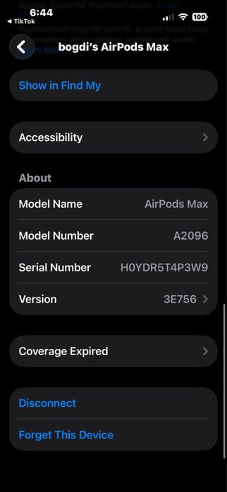 Airpods Max  ANC Fara curie
