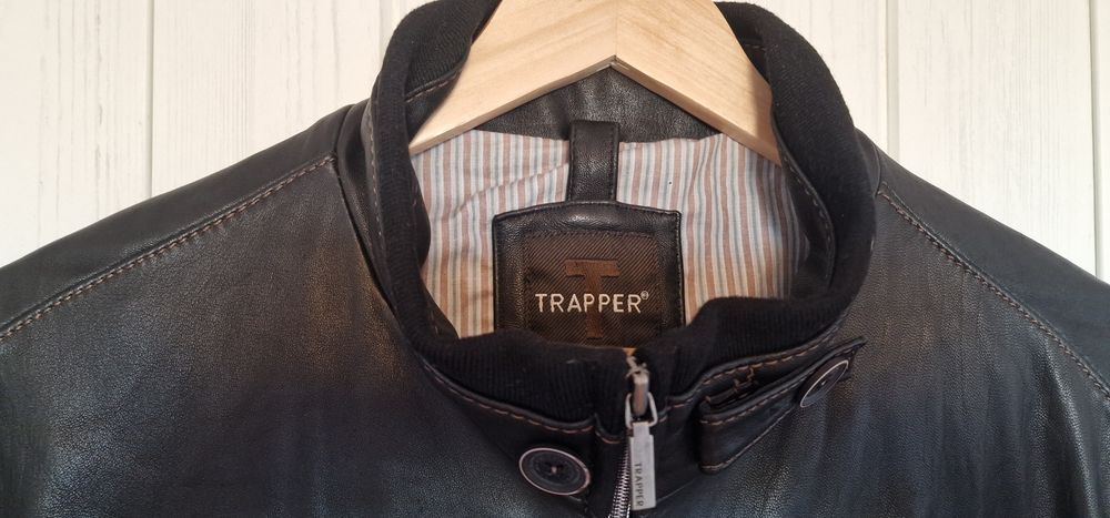 Geacă piele barbati Trapper