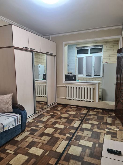 Ялангач массив 1- комнатная, ремонт, мебель, техника 45000!