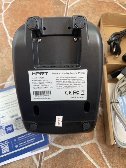 Imprimanta termica desktop HPRT LPQ58