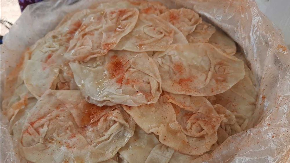 Тайер свежый манты