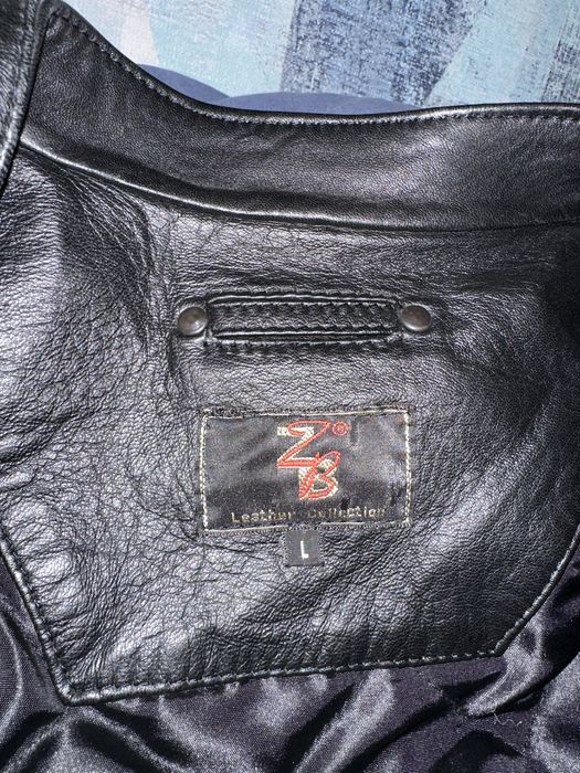 Кожено яке L размер