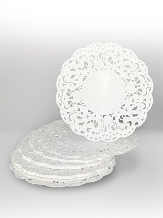 Салфетки ажурные бумажные