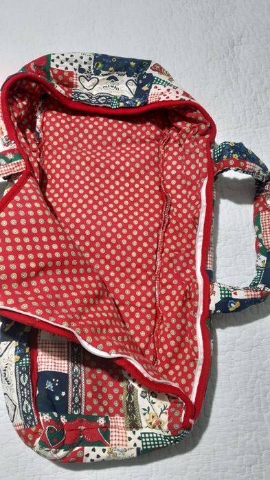 Coș matlasat transport nou- nascut