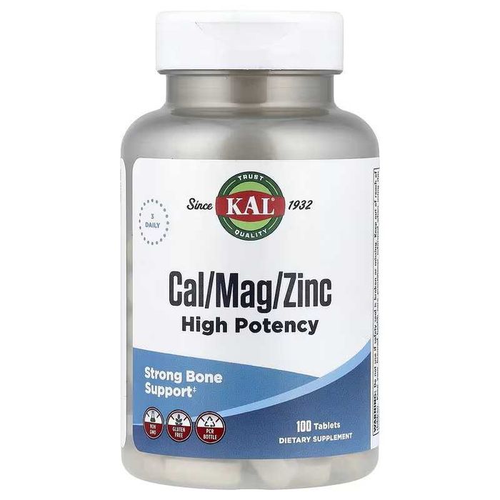 KAL Cal/Mag/Zinc Кальций магний цинк kalsiy magniy магний Calcium