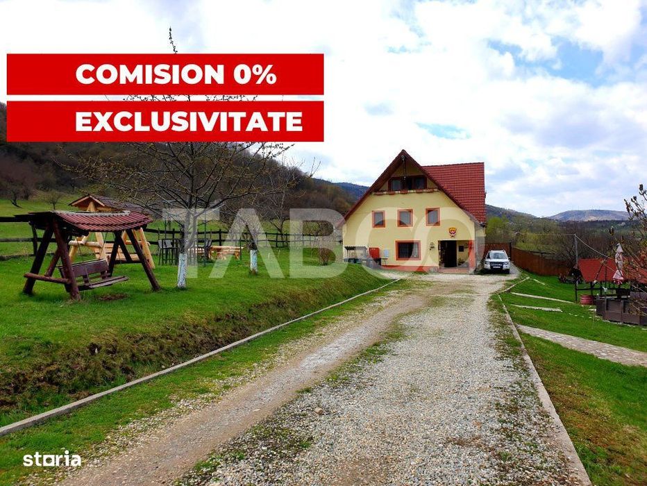 EXCLUSIVITATE - Casa 9 camere 615 mpu 9 bai 3600 mp teren in Fantanele