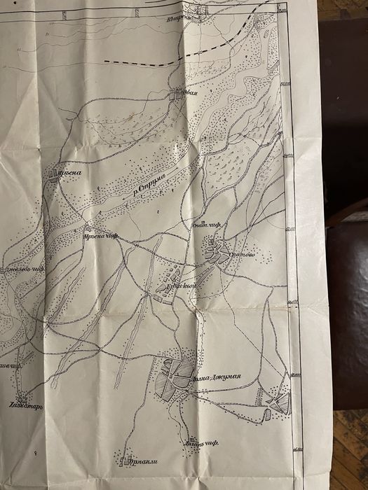 Стара българска военна карта