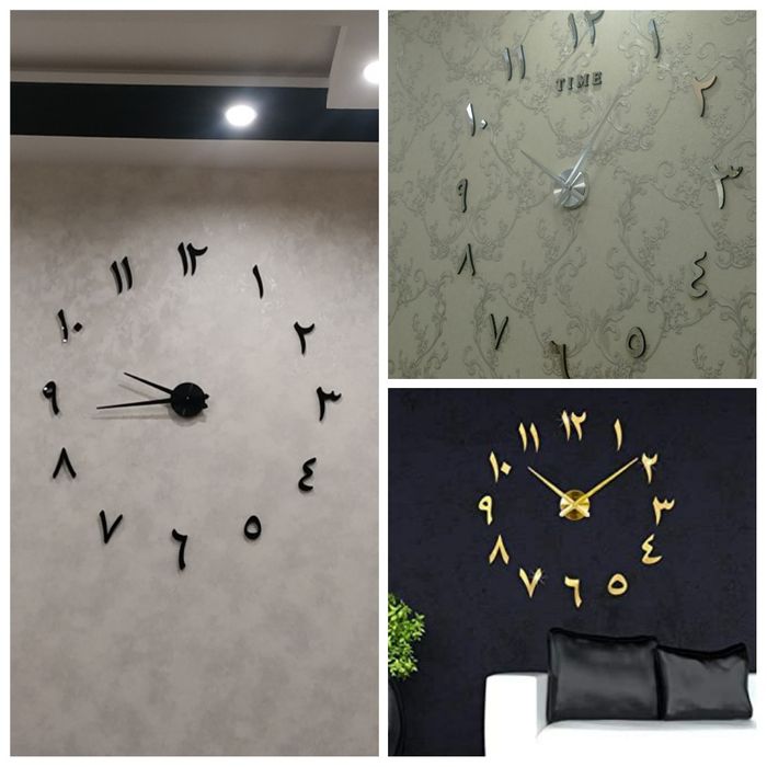 Настенные  3 d    часы  + доставка (платная )+установка (платная)