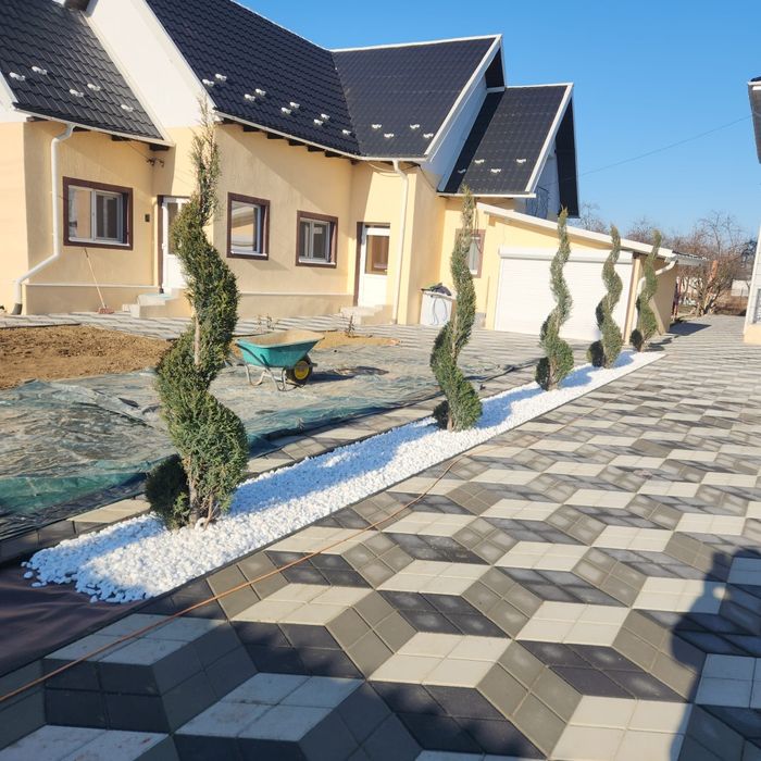 Montaj pavaj,dale,borduri,rigole