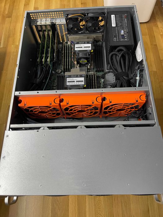 Професионален Enterprise Сървър – 48 ядра / 512GB ECC / Dual EPYC-7F72