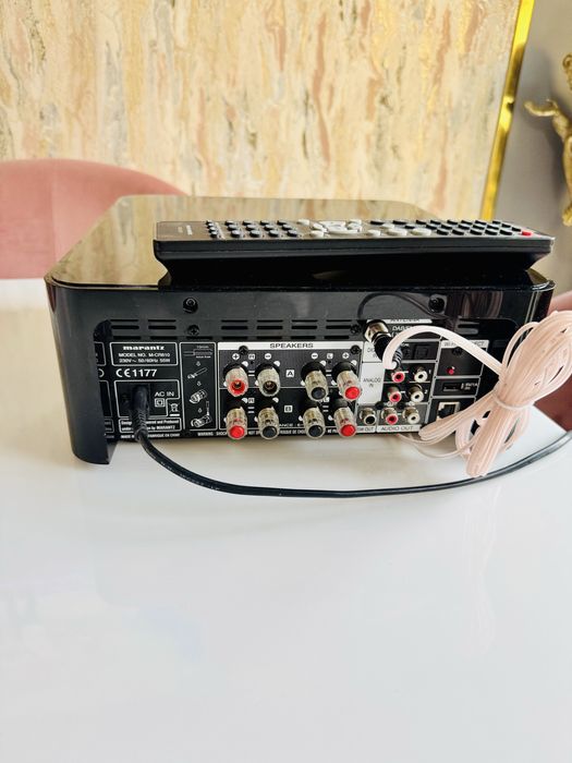 Network Receiver Stereo Marantz MCR610, 2 Canale, 60W RMS, Alb
