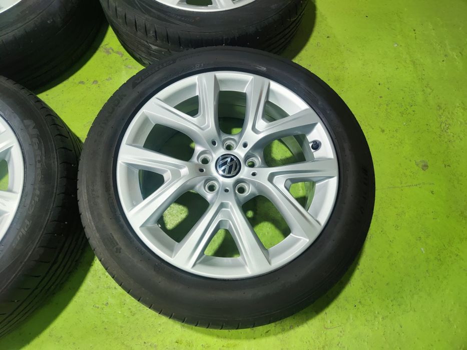 17 5x112 Vw Touran Caddy Passat Skoda лети джанти 5х112 205/55/17