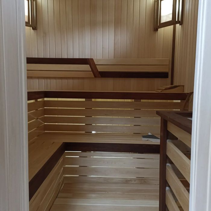 Отделка саун и бань