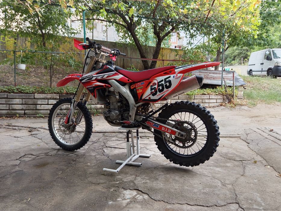 Honda crf 450x стартер и регистрация