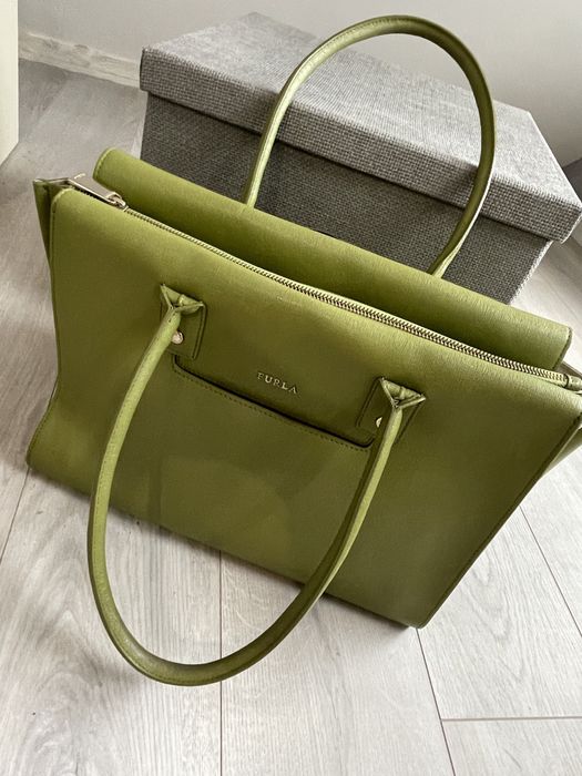 Чанта FURLA ест. кожа Saffiano Оригинална